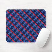 Tapis De Souris "Frozen Ridge 1" Tiled Abstract Design Mousepad (Avec souris)