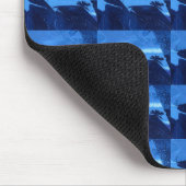 Tapis De Souris "Frozen Ridge 2" Tiled Abstract Design Mousepad (Coin)