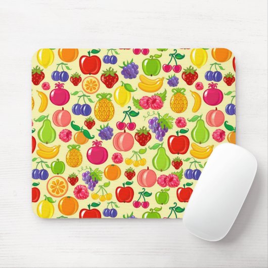 Tapis De Souris Fruit (Avec souris)