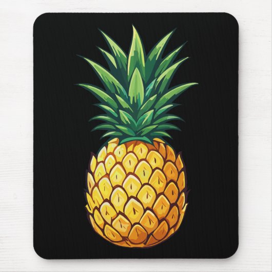 Tapis De Souris Fruit d'ananas (Devant)