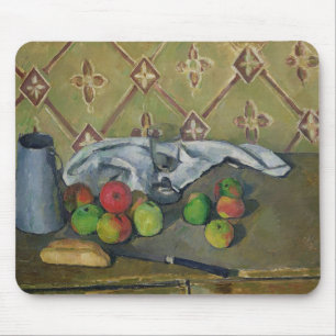 Tapis De Souris Fruit de Paul Cezanne  , serviette et cruche de