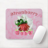 Tapis De Souris Fruit d'été Fruit de Kawaii Thème de nourriture mi (Avec souris)