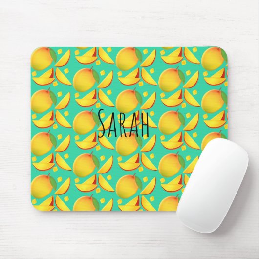 Tapis De Souris Fruit Mango (Avec souris)