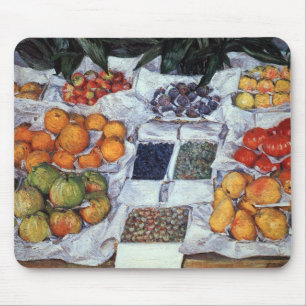 Tapis De Souris Fruit montré sur un support