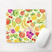 Tapis De Souris Fruits (Avec souris)