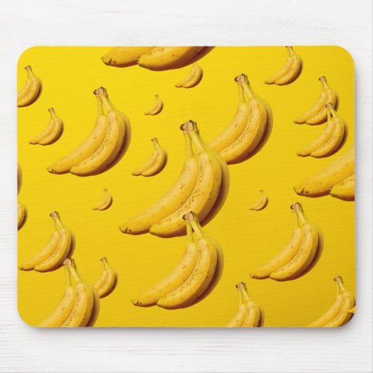 Tapis De Souris Fruits à la banane jaune (Devant)