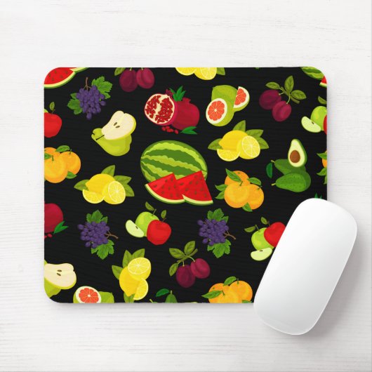 Tapis De Souris Fruits d'agrumes (Avec souris)