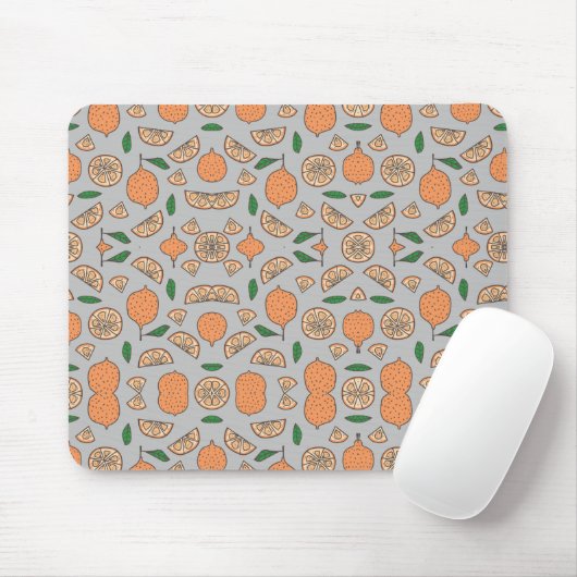 Tapis De Souris Fruits d'agrumes (Avec souris)