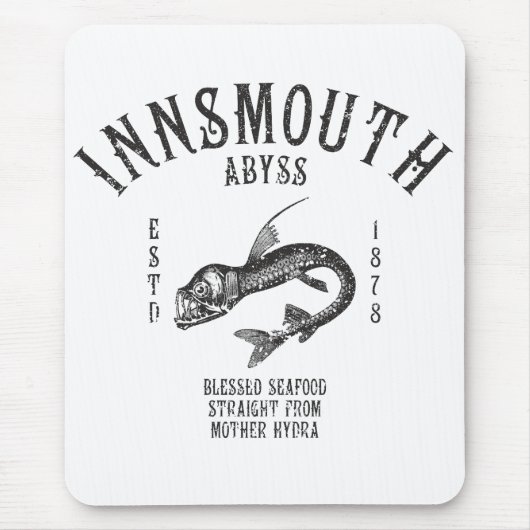 Tapis De Souris Fruits de mer d'Innsmouth Poisson profond Viperfis (Devant)