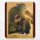 Tapis De Souris FRUITS DE SAISON -PROSPÉRITÉ jaune vert (Devant)