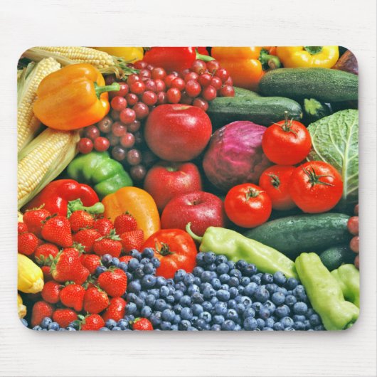 Tapis De Souris fruits et légumes (Devant)