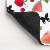 Tapis De Souris Fruits Fruits Fruits Fruits Fruits Aquarelles Cart (Coin)
