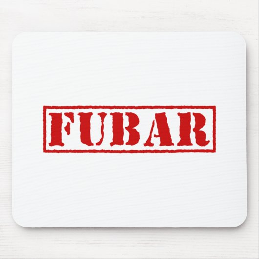 TAPIS DE SOURIS FUBAR (Devant)