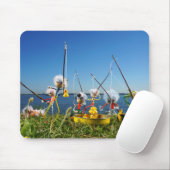 Tapis De Souris Fubby est actif dans le jeu de cannes. (Avec souris)