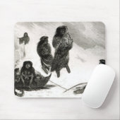 Tapis De Souris Fuegians allant commercer Zapallos (Avec souris)