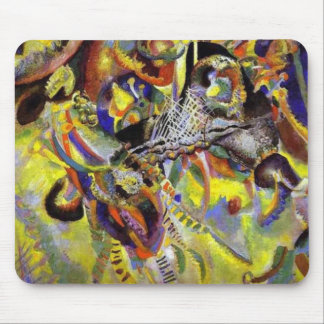 Tapis De Souris Fugue Abstract Painting by Kandinsky