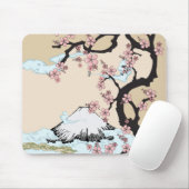 Tapis De Souris Fuji et Sakura (Avec souris)