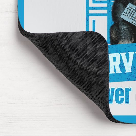 Tapis De Souris Full-Stack Developer Software Engineer Monkey Fun (Coin)