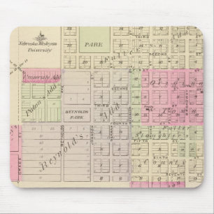 Tapis De Souris Fullerton et Gênes, Nebraska