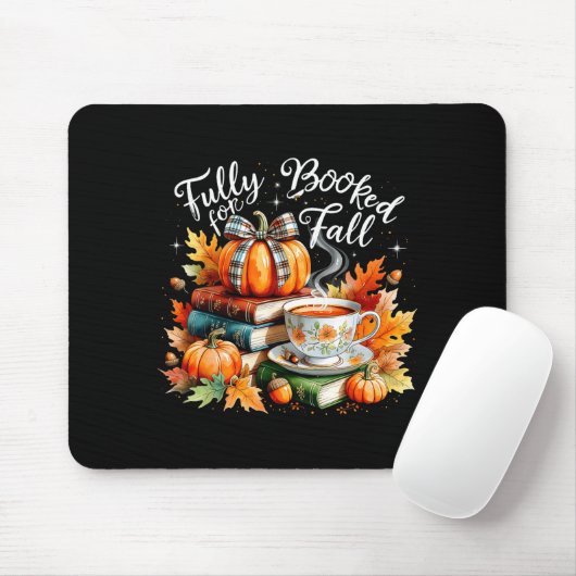 Tapis De Souris Fully Booked For Fall Cozy Autumn Reading Gift  (Avec souris)