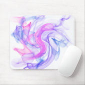 Tapis De Souris Fumée Abstraite sur l'eau (Avec souris)