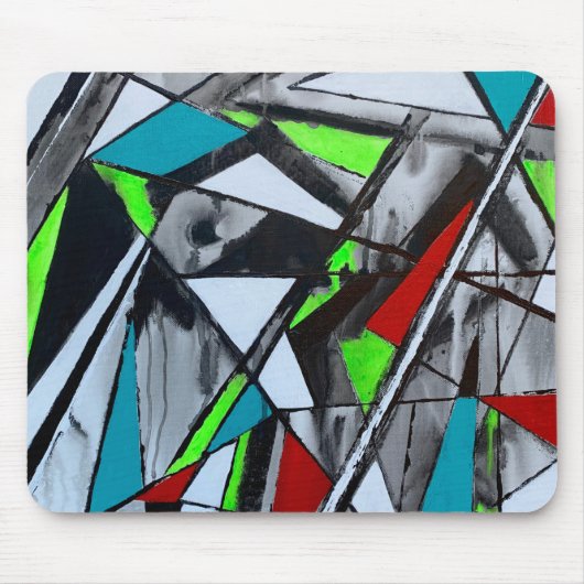Tapis De Souris Fumée et miroirs Mousepad (Devant)