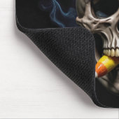 Tapis De Souris Fumer crâne Bière bonbon Corn (Coin)
