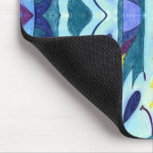 Tapis De Souris Fumes bleues (Coin)