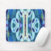 Tapis De Souris Fumes bleues (Avec souris)