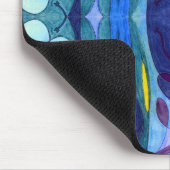 Tapis De Souris Fumes bleues (Coin)