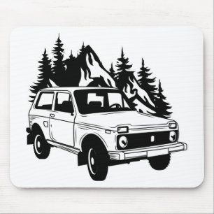 Tapis De Souris Fun Adventure Road Trip