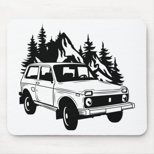 Tapis De Souris Fun Adventure Road Trip (Devant)