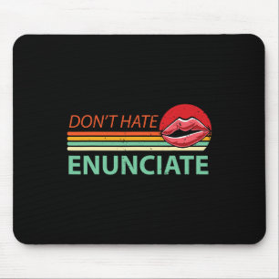 Tapis De Souris Fun Asal Sign Language Lip Lecture Sourde Sensibil