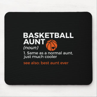 Tapis De Souris Fun Basket Tante Définition Meilleure Tante Jamais