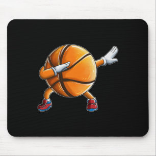 Tapis De Souris Fun Basketball fait Dab Basketball Joueur enfants