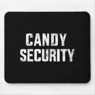 Tapis De Souris Fun bonbon sécurité paresseux costume halloween