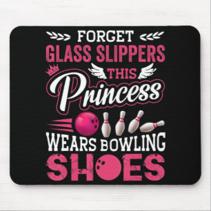 Tapis De Souris Fun Bowling Pour Femmes Filles Enfants Maman Femme