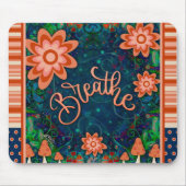 Tapis De Souris Fun Breathe Striphe Inspirivity Souse P (Devant)
