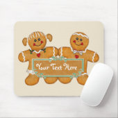 Tapis De Souris Fun de pain d'épices (Avec souris)