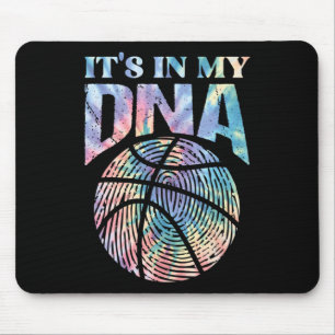 Tapis De Souris Fun It's In My Dna Girls Bysketbyll Lover Bysketby