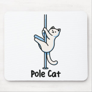 Tapis De Souris Fun Kitty Lover Humour Chat Jouer Un Gag Danseur U