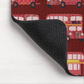 Tapis De Souris Fun London Double Decker Bus Cartoon Motif (Coin)