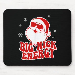 Tapis De Souris Fun Noël Big Nick Energy Père Noël Naughty Adulte 