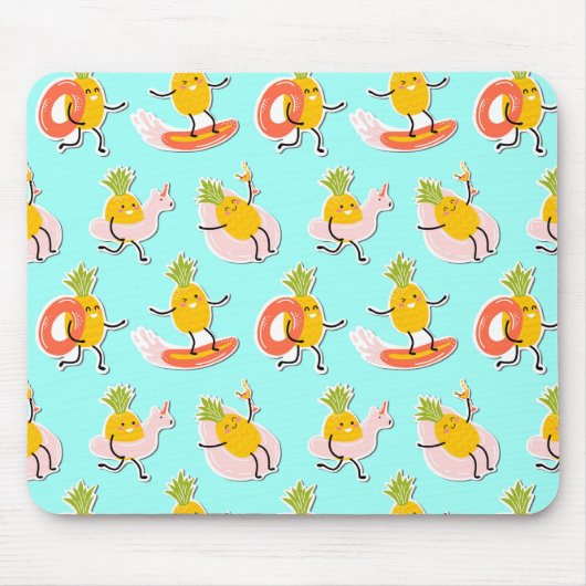 Tapis de souris Fun Pineapple Été (Devant)