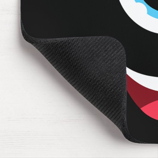 Tapis De Souris Fun Scanner Monster Eyeball Face Facile Halloween  (Coin)