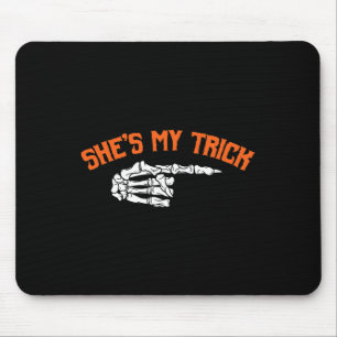 Tapis De Souris Fun She's My Trick He's My Treat Halloween Couple