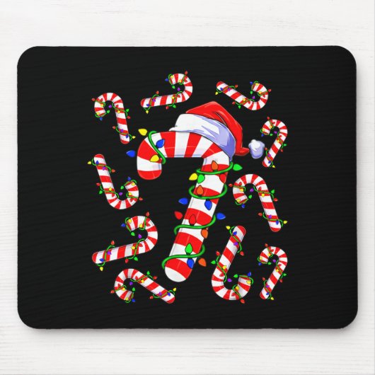 Tapis De Souris Fun Six Seven 6 7 Meme Design Couples Christmas Ca (Devant)