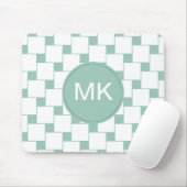 Tapis De Souris Fun tissé Carré Mint Green (Avec souris)