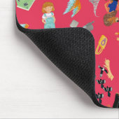 Tapis De Souris Fun Wizard of Oz on red children's design (Coin)