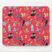 Tapis De Souris Fun Wizard of Oz on red children's design (Devant)